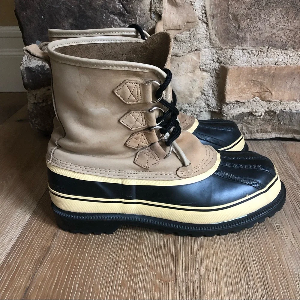 Sorel Caribou Steel shunk boots size 10 steel shank price firm!